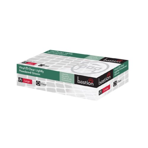 Gloves Vinyl Lightly Powdered Medium - Clear