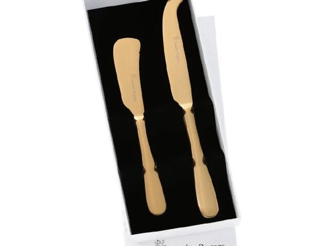 Stanley Rogers Cheese Knives 2 Piece Set Albany