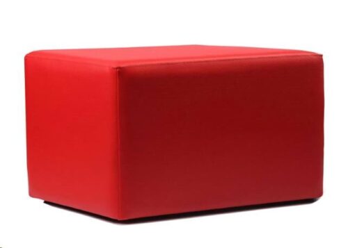 Ottoman Rectangle Seat 450mm Vinyl Durafurn