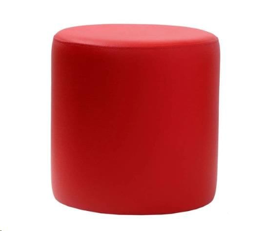 Ottoman Round Seat 450mm Vinyl Durafurn