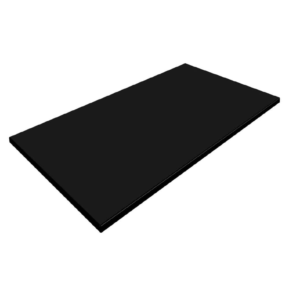 Table Top Rectangle 1200x800mm Werzalit - Black