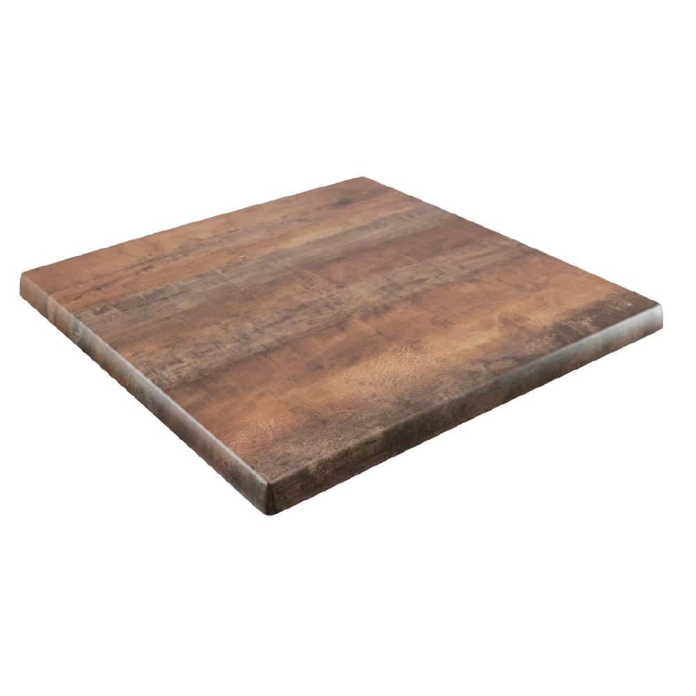 Werzalit Table Top Square 600mm Duratop - Arizona
