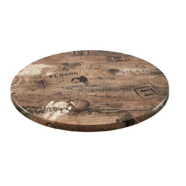 Werzalit Table Top Round 700mm Duratop - Ex Works