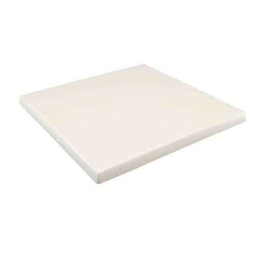 Table Top Square 700mm Werzalit - White