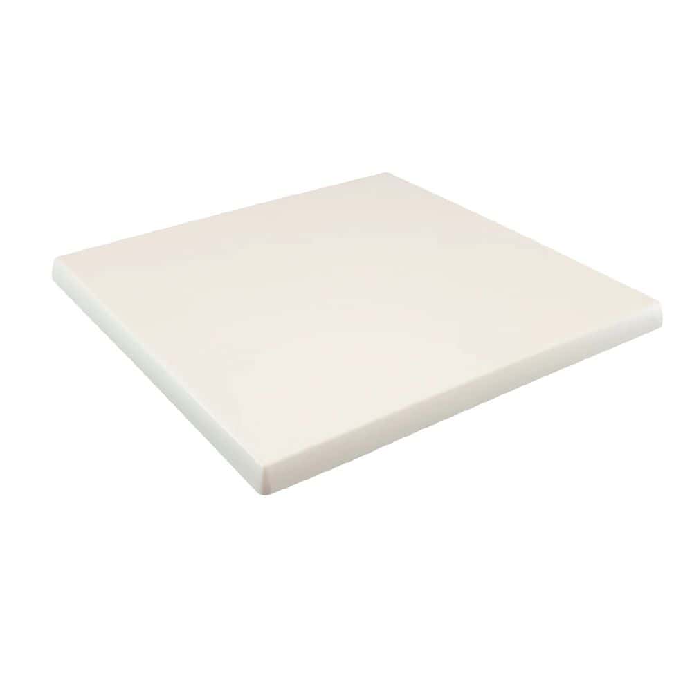 Table Top Square 700mm Werzalit - White