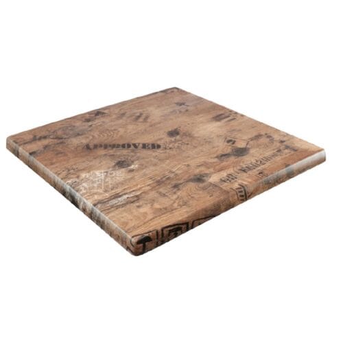 Table Top Square 700mm Werzalit - Ex Works