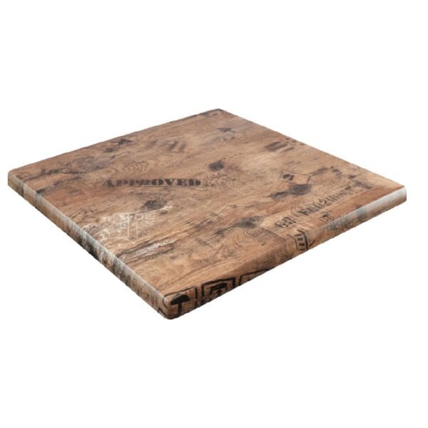 FL12811774288 Table Top Square 700mm Werzalit - Ex Works
