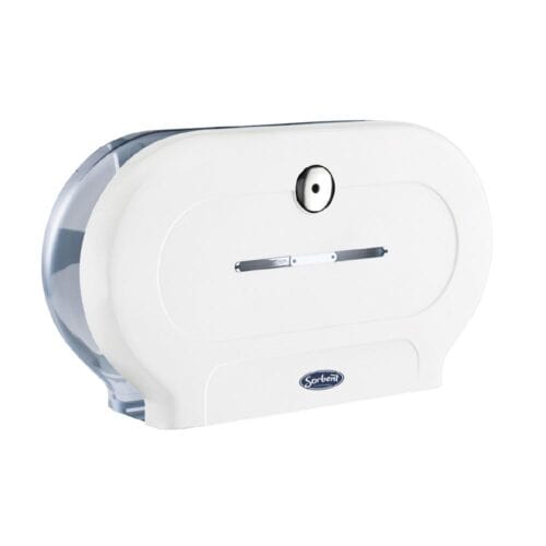 Double Jumbo Toilet Paper Dispenser