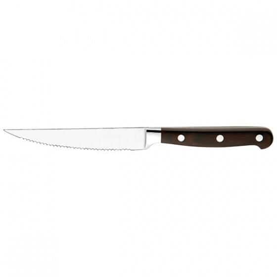 Steak Knife - Dark Pakawood Handle