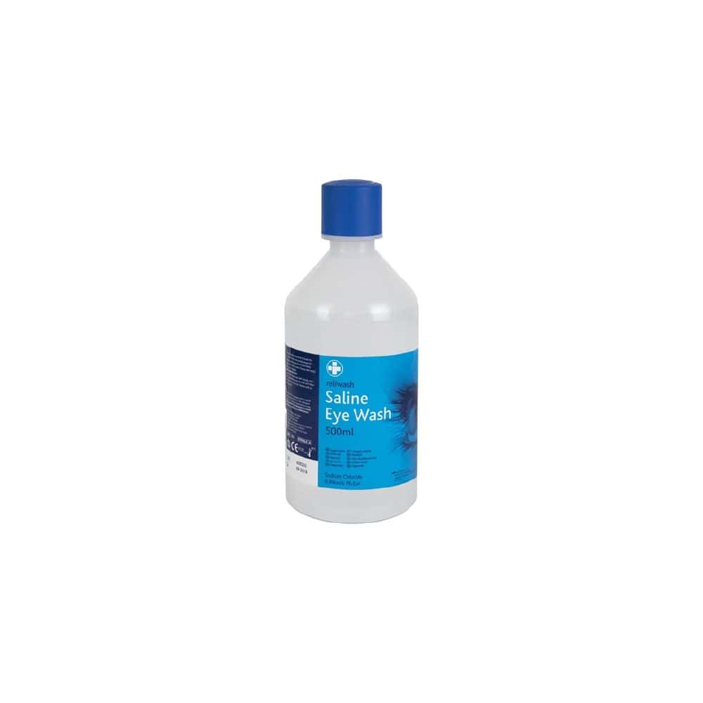 Saline Eye Wash 500ml Reliwash