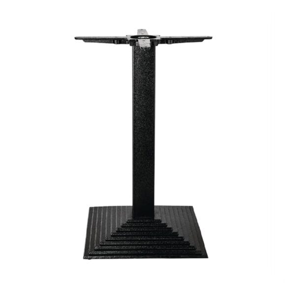 Square Table Base 425x425x720mm Bolero - Step Style