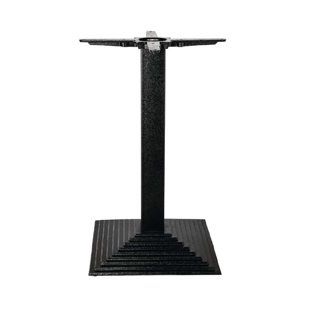 Square Table Base 425x425x720mm Bolero - Step Style