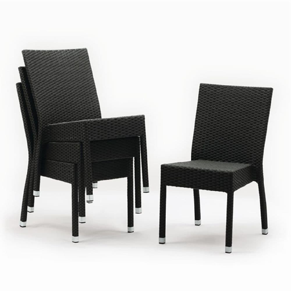 Side Chair 450mm (Set of 4) Wicker