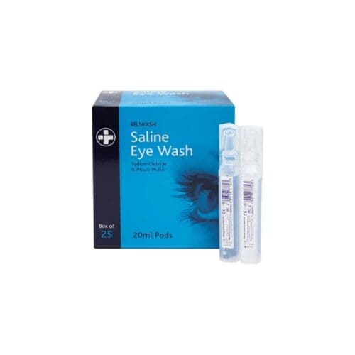Saline Eye Wash 20ml Reliwash