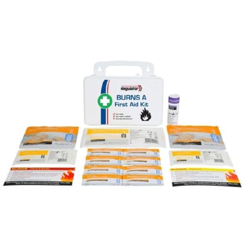 First Aid Kit for Burns Regulator