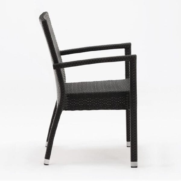 Arm Chair 450mm (Set of 4) Wicker