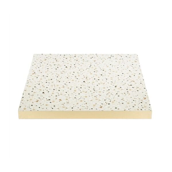 Square Table Top 700x700mm Terrazzo Style (Indoor Use Only)