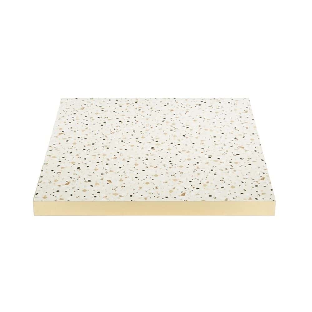 Square Table Top 700x700mm Terrazzo Style (Indoor Use Only)