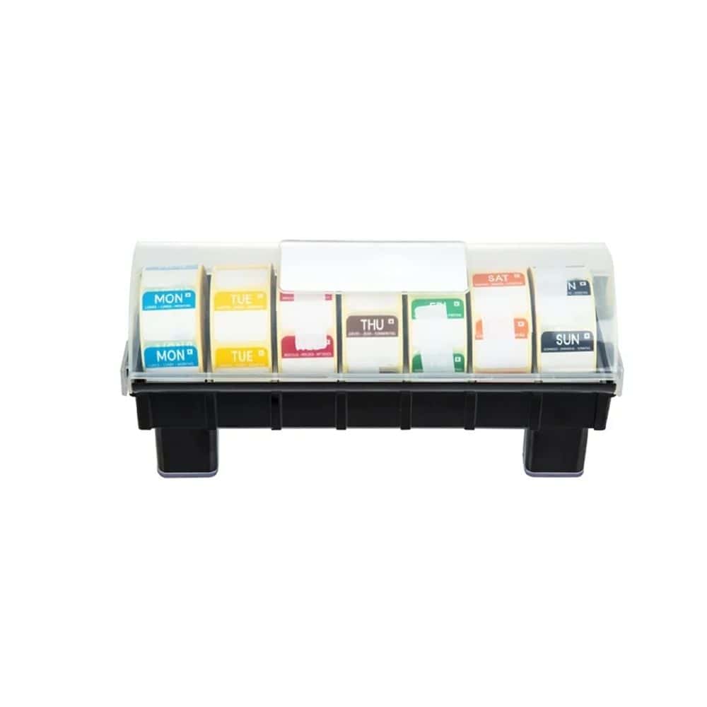 Removable Labels Day Of The Week Starter Kit w/ Dispenser 1''/ 25mm