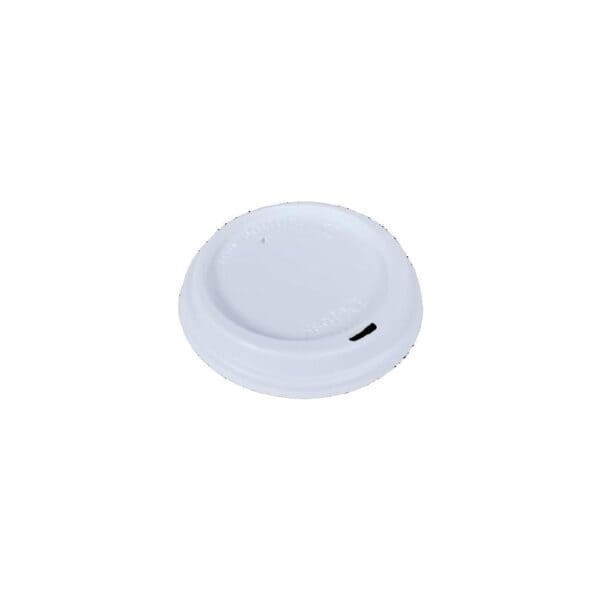 Detpak Smooth Lid Suits (80mm) 8oz White