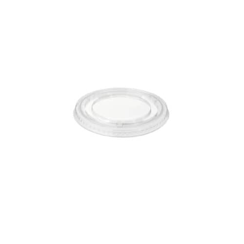 Lid for Plastic Sundae Flat No Slot