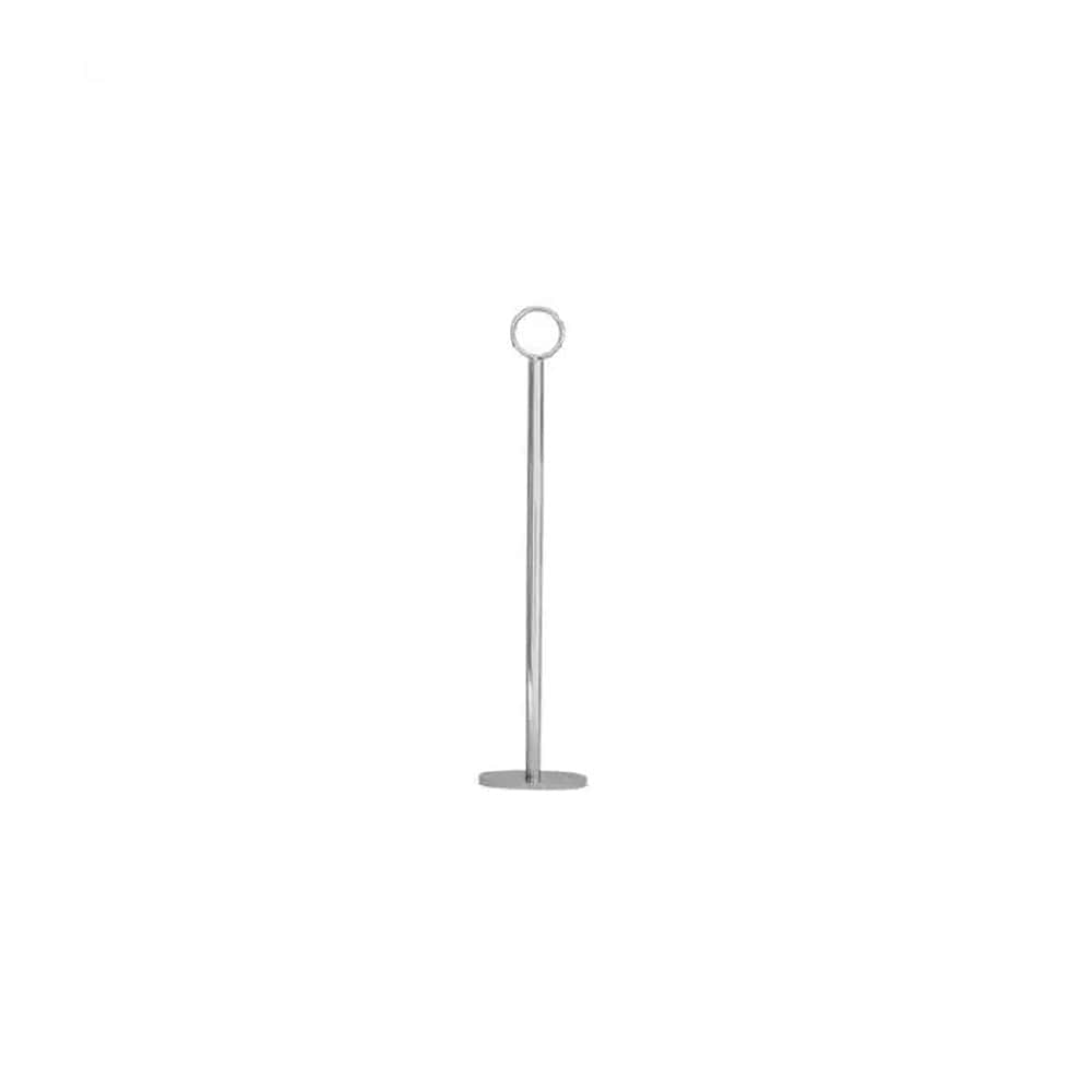 Table Number Stand 300mm Chrome
