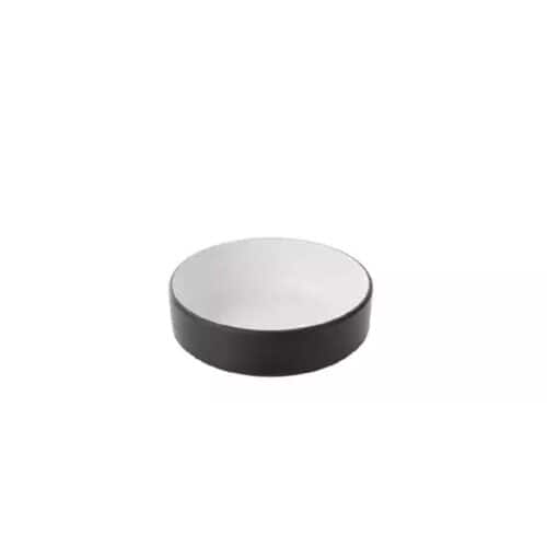 Melamine Stackable Sauce Dish 155mm White/Black