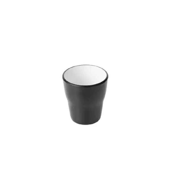 TI828161W Melamine Tumbler 150ml White/Black