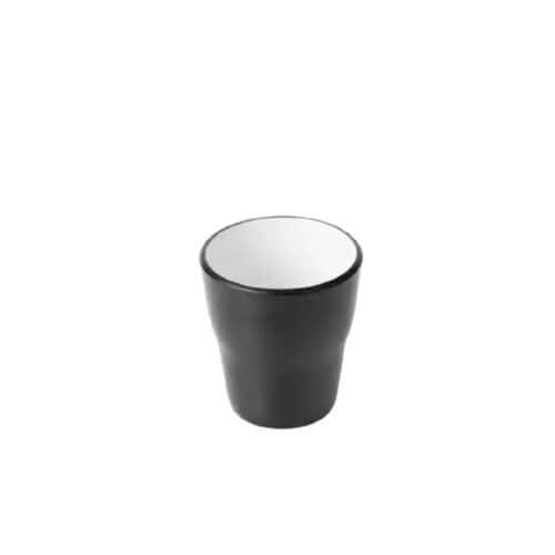 Melamine Tumbler 260ml White/Black