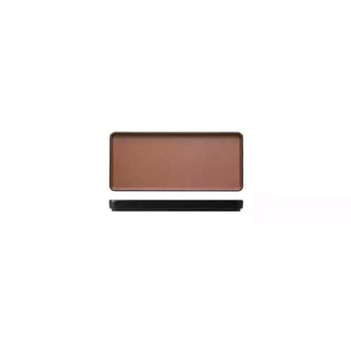 Melamine Rectangular Platter 250mmx120mm Brown/Black