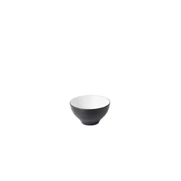Melamine Noodle Bowl 300ml White/Black
