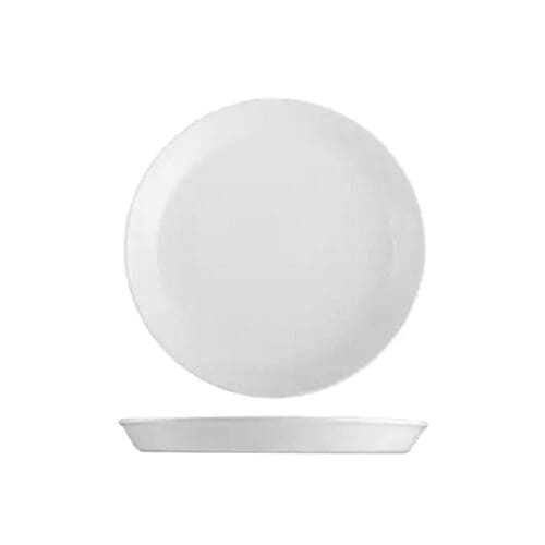 Finn Round Plate Tapered 230mm Pottr - White