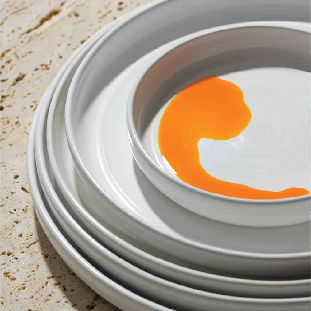 Butler Round Plate Stackable 230mm Pottr - White