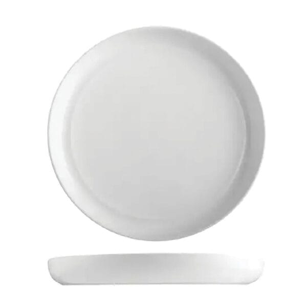 TI9205225 Butler Round Plate Stackable 250mm Pottr - White