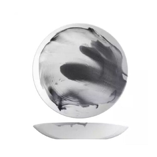 Aspen Round Bowl Coupe 300mm 1.55Ltr Pottr - Black Smoke