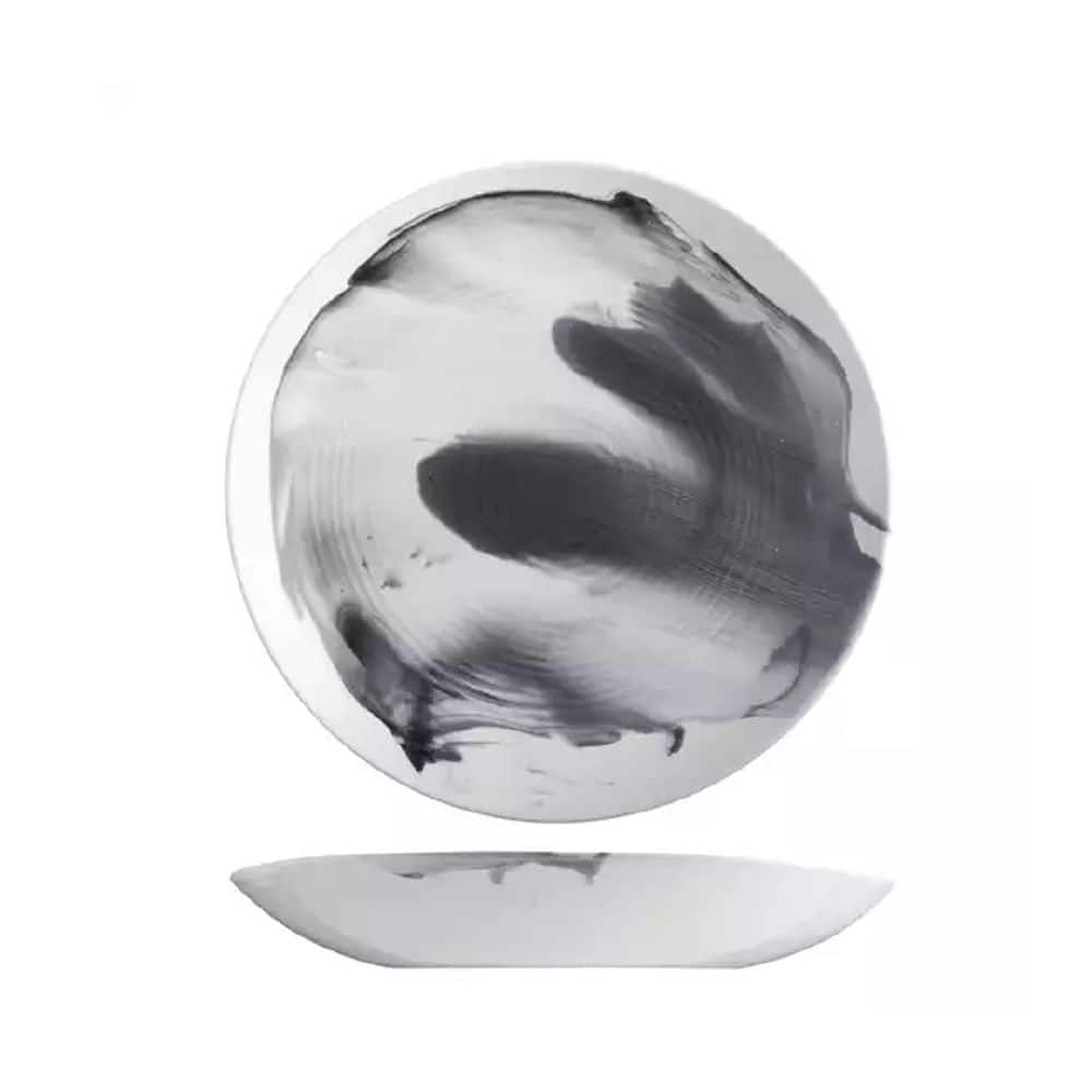 Aspen Round Bowl Coupe 300mm 1.55Ltr Pottr - Black Smoke