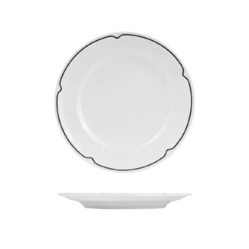Round Plate 290mm w/ Wide Rim Charlotte
