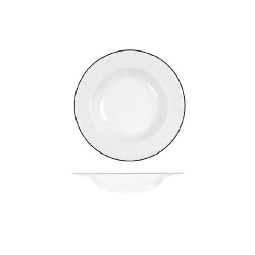 Round Bowl 475ml w/ Wide Rim Harriette