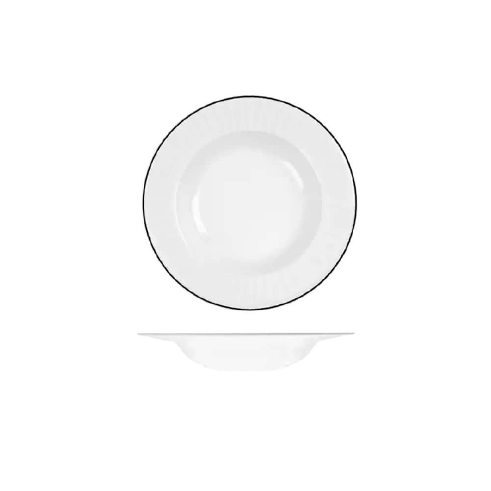 Round Bowl 475ml w/ Wide Rim Harriette