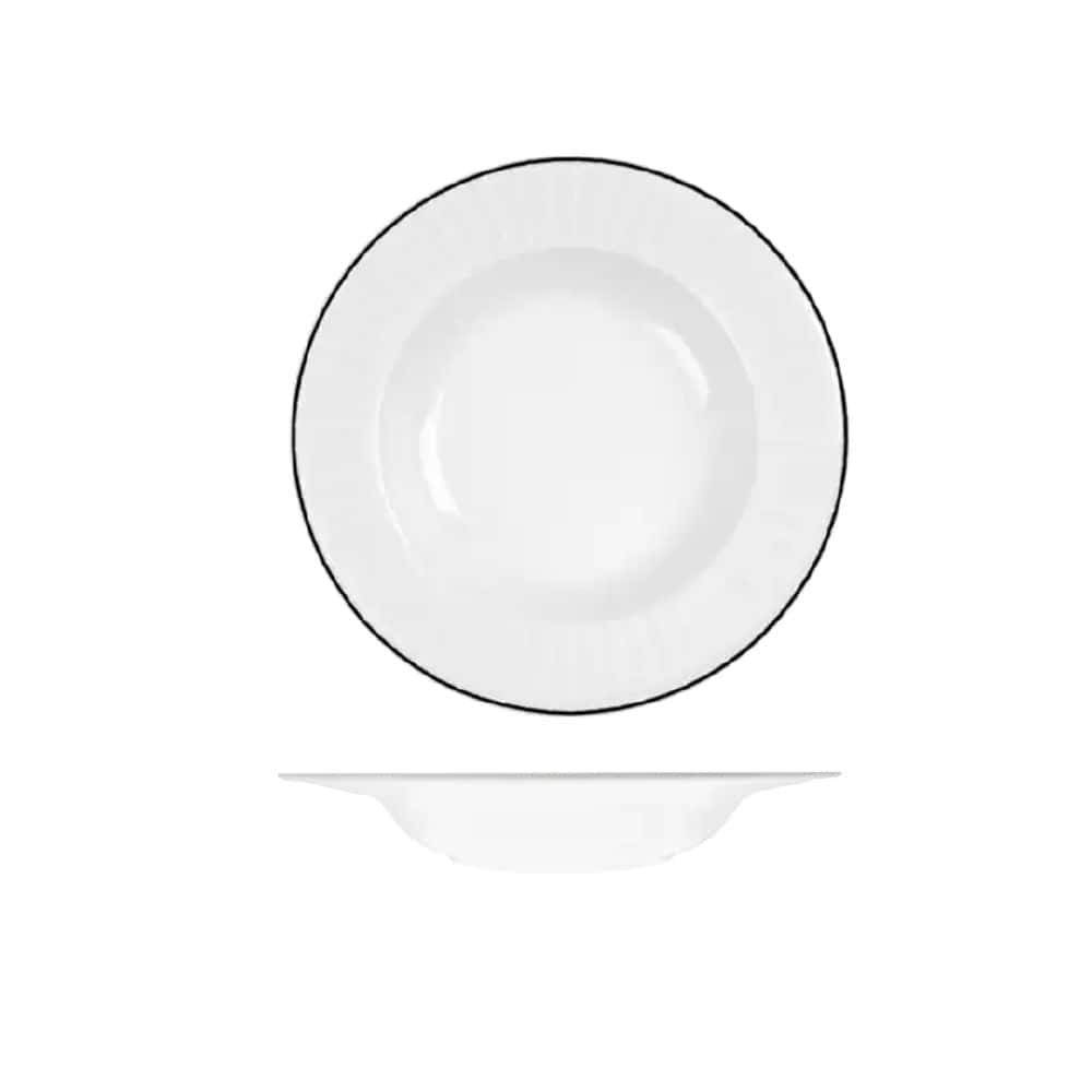 Round Bowl 1280ml w/ Wide Rim Harriette