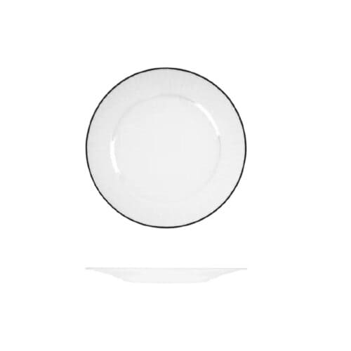 Round Plate 270mm w/ Wide Rim Harriette