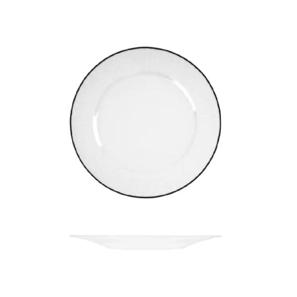 Round Plate 290mm w/ Wide Rim Harriette