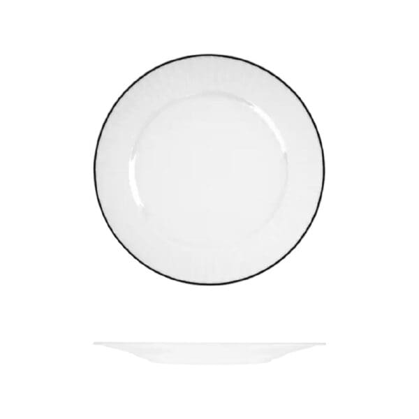 Round Plate 310mm w/ Wide Rim Harriette