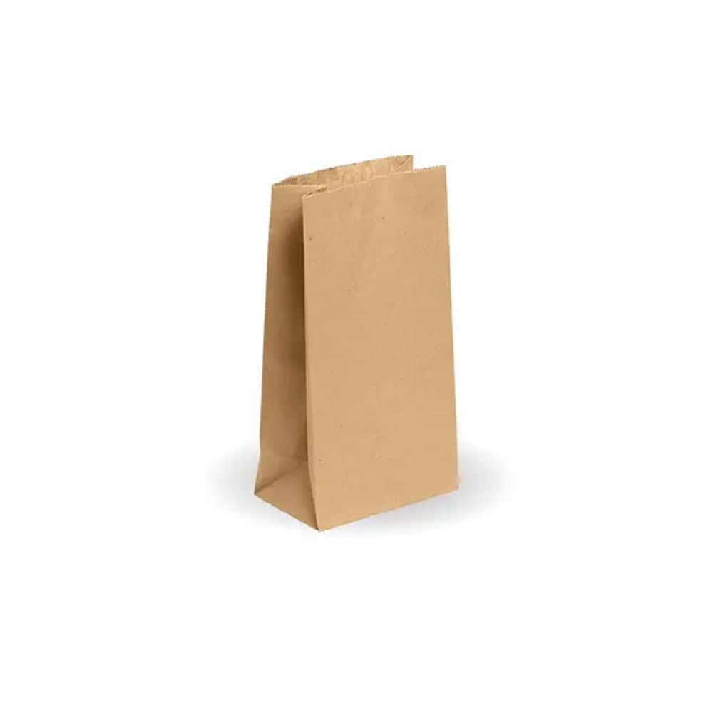 Paper Bag No.4 127x77x235mm Kraft Self-Opening Sack (SOS)