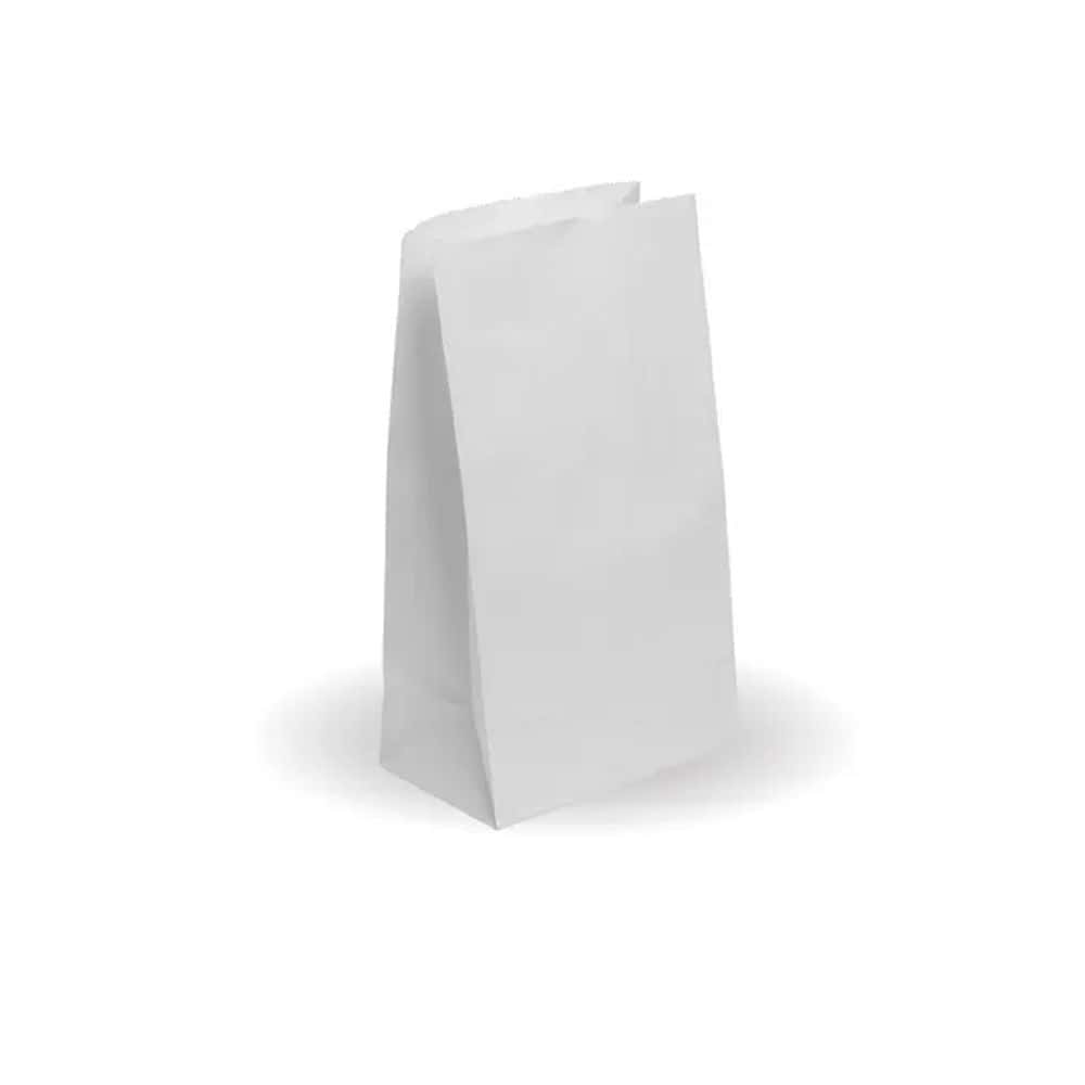 Paper Bag No.6 150x90x270mm White Self-Opening Sack (SOS)