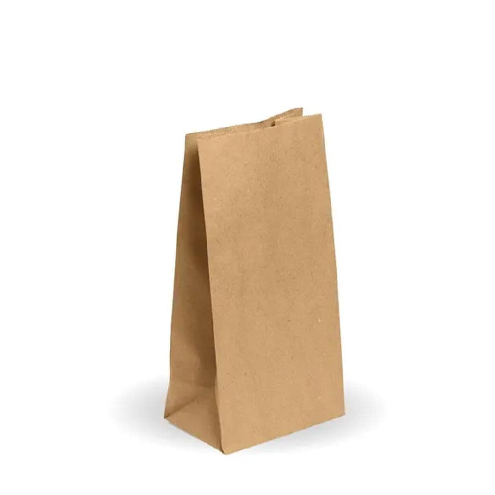 Paper Bag No.8 155x100x305mm Kraft Self-Opening Sack (SOS)