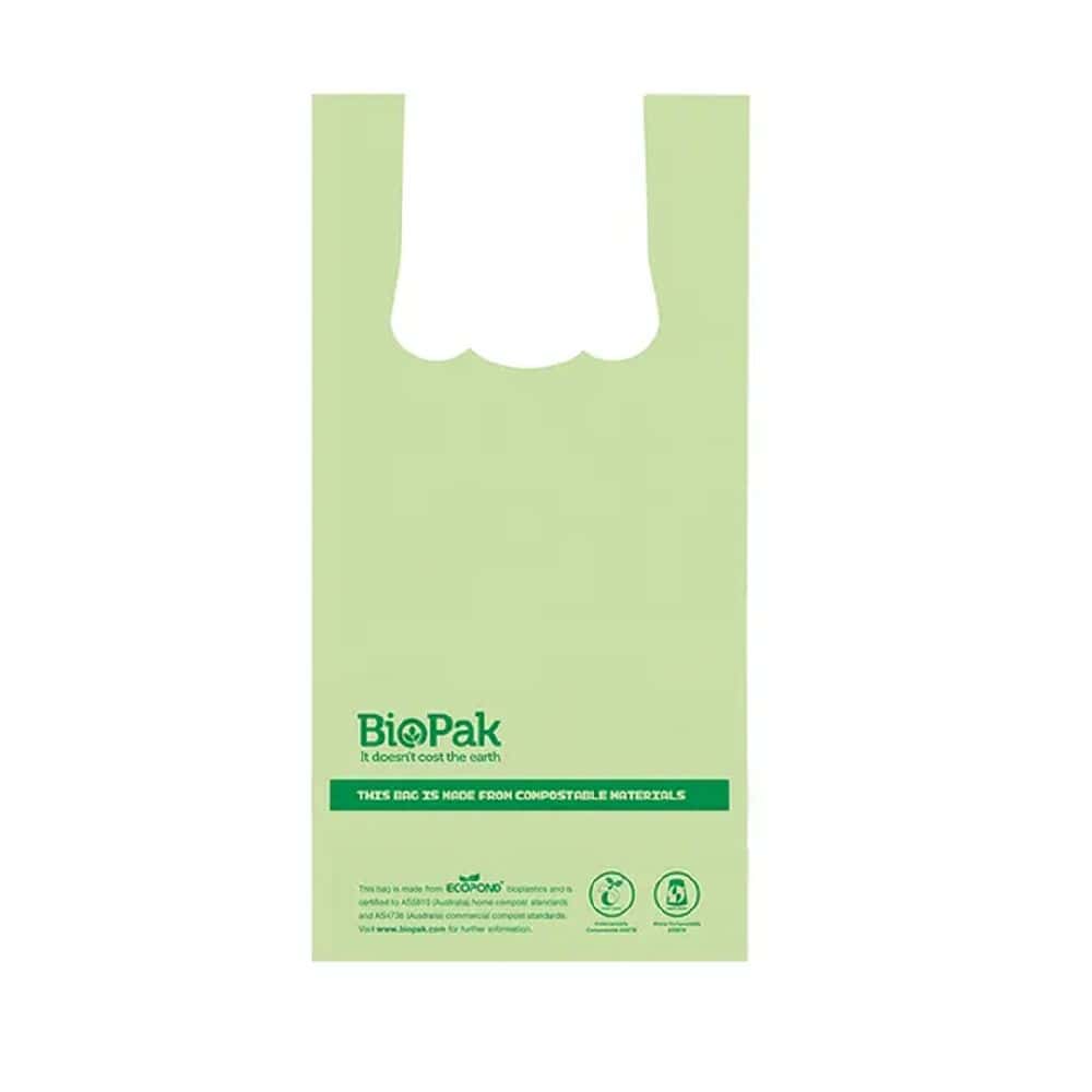 Garbage Bag 8L with Handle BioPlastic Green