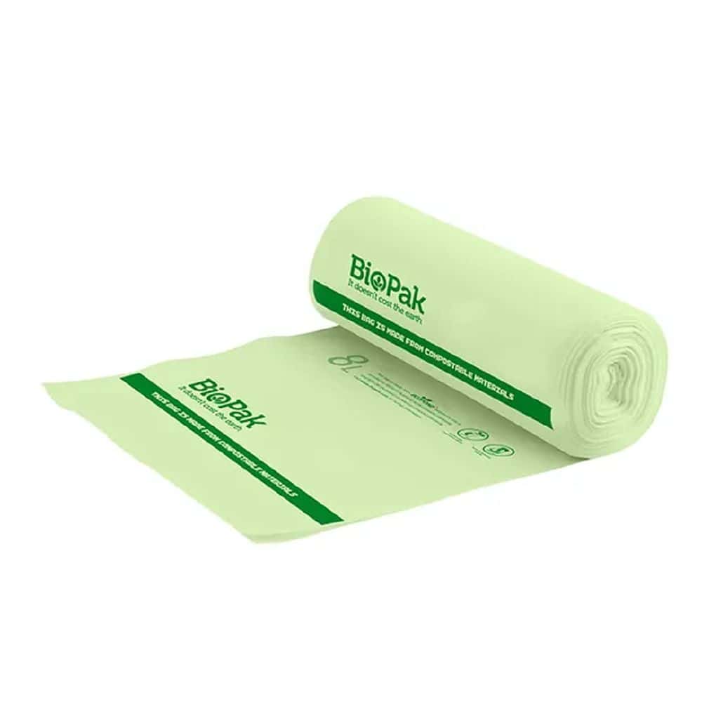 Garbage Bag 8L BioPlastic Green Roll