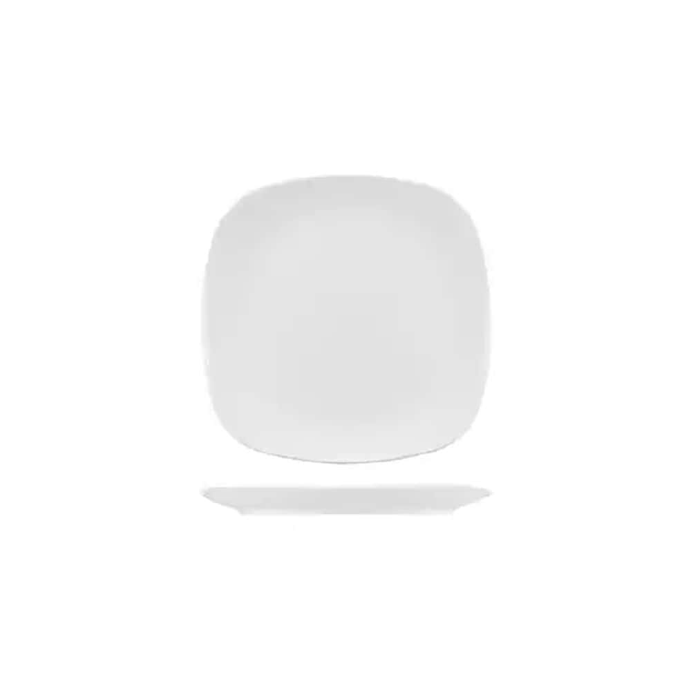 Square Coupe Plate 193mmx193mm Bistro