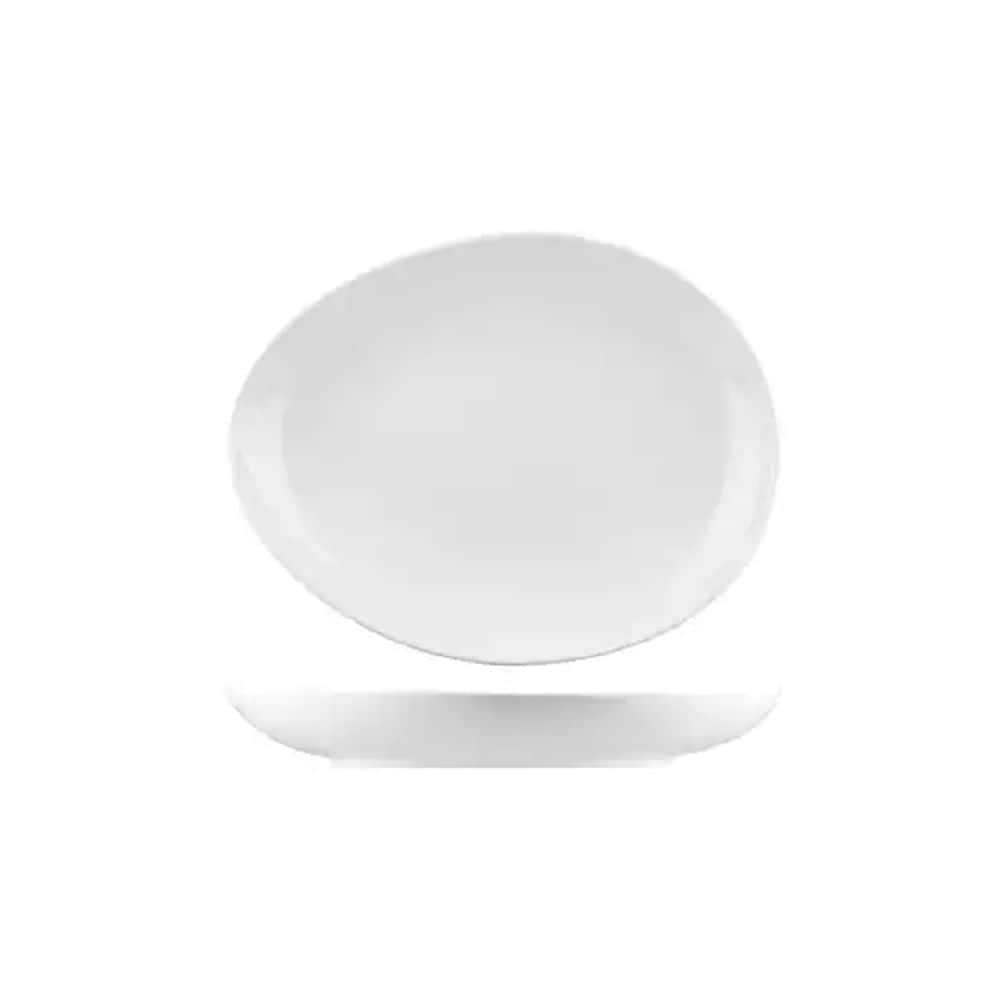 Egg Shape Plate 269mmx223mm Bistro